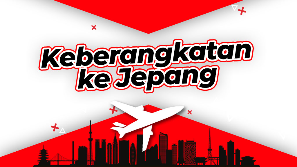 Keberangkatan ke Jepang